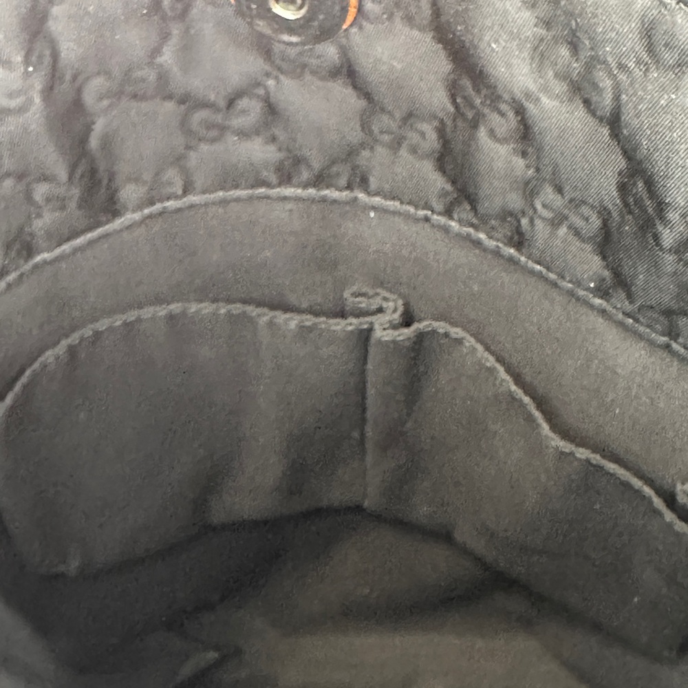 Gucci GG Guccissima tote with Brown Leather Straps and Tag - Picture 15 of 17
